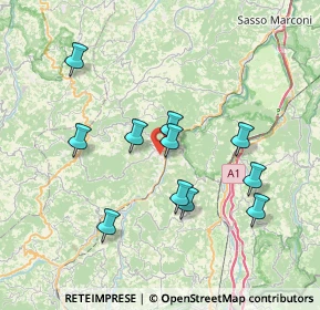 Mappa 40038 Vergato BO, Italia (7.01182)