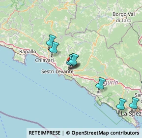 Mappa Via Farina, 16030 Casarza ligure GE, Italia (21.10917)