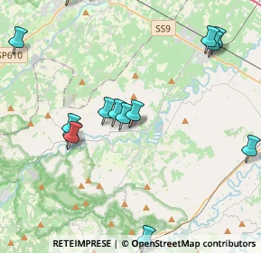 Mappa Via Enrico Fermi, 48025 Riolo Terme RA, Italia (5.7525)