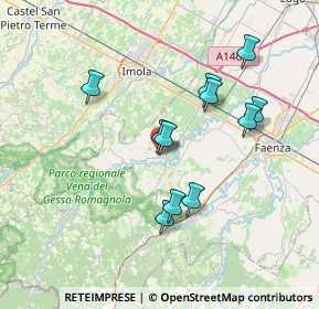 Mappa Via Enrico Fermi, 48025 Riolo Terme RA, Italia (6.61182)