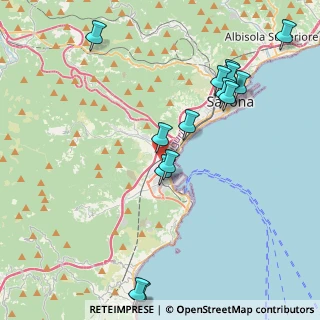 Mappa Via Armando Diaz, 17040 Valleggia SV, Italia (4.68571)