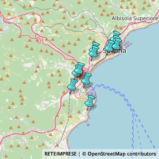 Mappa Via Armando Diaz, 17040 Valleggia SV, Italia (2.83455)
