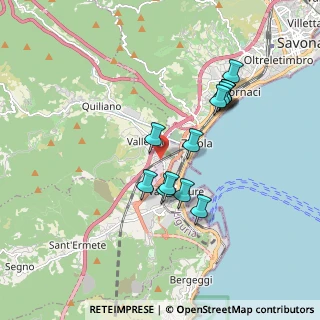 Mappa Via Armando Diaz, 17040 Valleggia SV, Italia (1.62692)