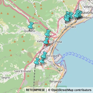 Mappa Via Armando Diaz, 17040 Valleggia SV, Italia (2.56333)