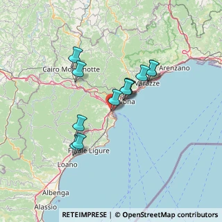 Mappa Via Armando Diaz, 17040 Valleggia SV, Italia (11.59833)