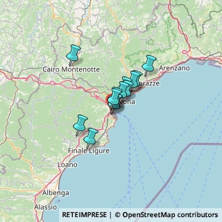 Mappa Via Armando Diaz, 17040 Valleggia SV, Italia (7.29308)