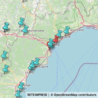 Mappa Via Armando Diaz, 17040 Valleggia SV, Italia (23.03647)