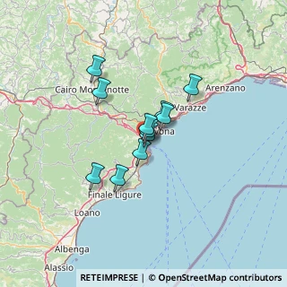 Mappa Via Armando Diaz, 17040 Valleggia SV, Italia (8.94545)