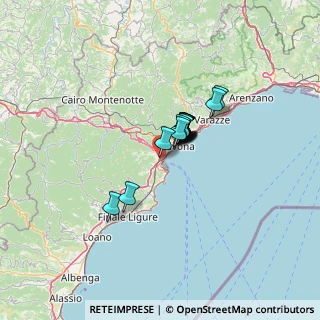 Mappa Via Armando Diaz, 17040 Valleggia SV, Italia (7.55571)