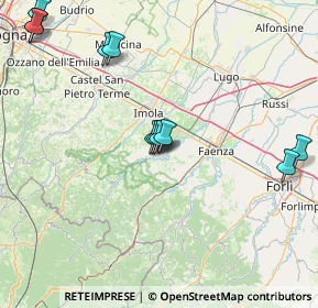 Mappa Via E. Curiel, 48025 Riolo Terme RA, Italia (18.11727)