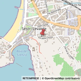 Mappa Via Privata Unione Sovietica, 46, 16039 Sestri Levante, Genova (Liguria)