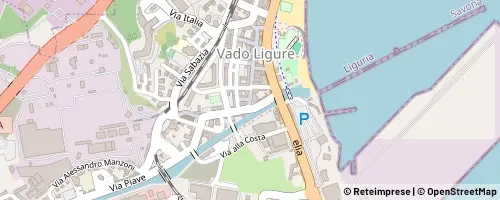 Mappa Vado Ligure