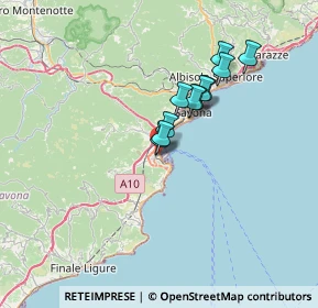 Mappa Via Guglielmo Marconi, 17047 Vado Ligure SV, Italia (5.08364)