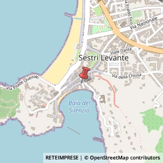 Mappa Via Vincenzo Cappellini, 9, 16039 Sestri Levante, Genova (Liguria)