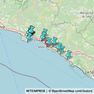 Mappa Via V. Cappellini, 16039 Sestri Levante GE, Italia (11.19412)
