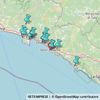 Mappa Via V. Cappellini, 16039 Sestri Levante GE, Italia (12.29857)