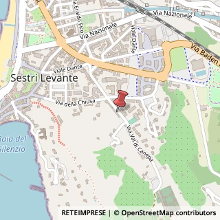Mappa Via Val di Canepa, 72, 16039 Sestri Levante, Genova (Liguria)