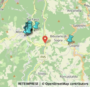 Mappa Via Molino Del Pero, 40035 Monzuno BO, Italia (1.856)