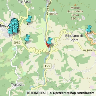 Mappa Via Molino Del Pero, 40035 Monzuno BO, Italia (1.7)