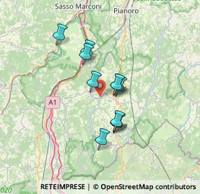 Mappa Via Molino Del Pero, 40035 Monzuno BO, Italia (5.24)