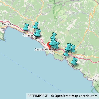 Mappa Via Giorgio Bo, 16039 Sestri Levante GE, Italia (6.10067)