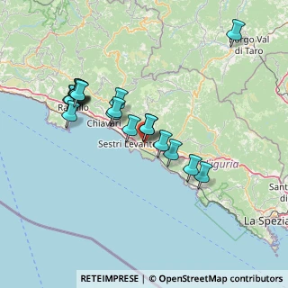 Mappa Via Alcide de Gasperi, 16030 Casarza Ligure GE, Italia (13.93316)