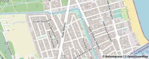 Mappa Cervia