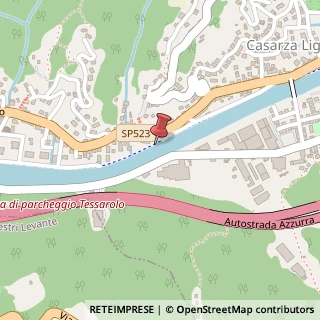 Mappa Via Francolano, 10, 16030 Casarza Ligure, Genova (Liguria)