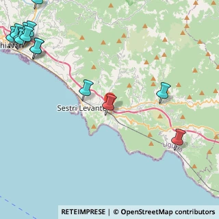 Mappa Via Sara, 16039 Sestri Levante GE, Italia (7.11714)