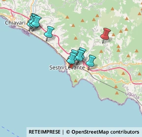 Mappa Via Val di Canepa, 16039 Sestri Levante GE, Italia (3.615)