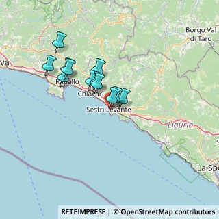 Mappa Via Val di Canepa, 16039 Sestri Levante GE, Italia (11.39833)