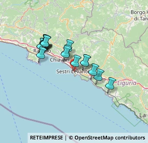 Mappa Via Val di Canepa, 16039 Sestri Levante GE, Italia (11.34765)