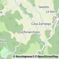 Kaart Montecreto