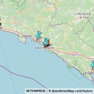 Mappa Via per Santa Vittoria, 16039 Sestri Levante GE, Italia (33.41789)