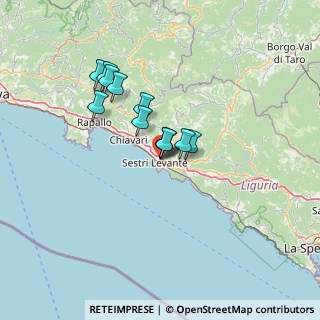 Mappa Via G. Latiro, 16039 Sestri Levante GE, Italia (9.82667)