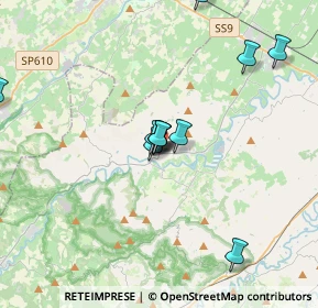 Mappa Via del Gusto, 48025 Riolo Terme RA, Italia (5.7495)
