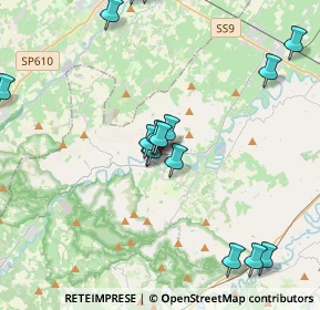 Mappa Via del Gusto, 48025 Riolo Terme RA, Italia (5.162)