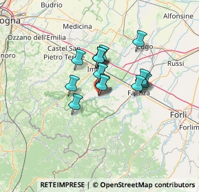 Mappa Via del Gusto, 48025 Riolo Terme RA, Italia (9.27133)