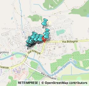 Mappa Via del Gusto, 48025 Riolo Terme RA, Italia (0.267)