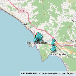 Mappa Piazza Stazione, 16039 Sestri Levante GE, Italia (0.98636)