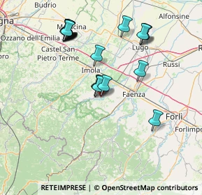 Mappa Via A. Canova, 48025 Cuffiano RA, Italia (15.8765)