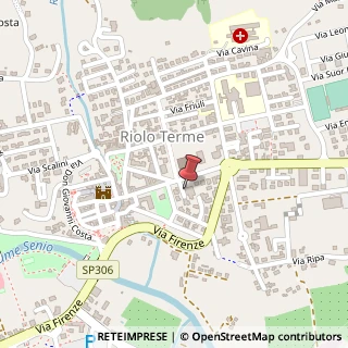 Mappa Via Fratelli Cervi, 5, 48025 Riolo Terme, Ravenna (Emilia Romagna)