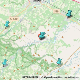 Mappa Via Don Giovanni Costa, 48025 Riolo Terme RA, Italia (6.94176)