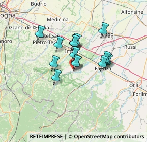 Mappa Via Cesare Battisti, 48025 Riolo Terme RA, Italia (9.95125)
