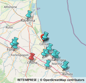 Mappa Via Ravenna, 48015 Cervia RA, Italia (15.40563)