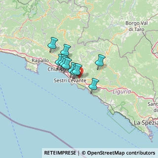 Mappa Via Traversa Nicolo Sottanis, 16030 Casarza Ligure GE, Italia (8.12)