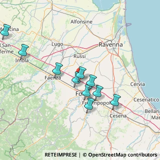 Mappa Via Portolani, 47122 Forlì FC, Italia (17.64182)