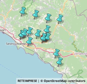 Mappa Località Morasca, 16030 Castiglione Chiavarese GE, Italia (6.165)