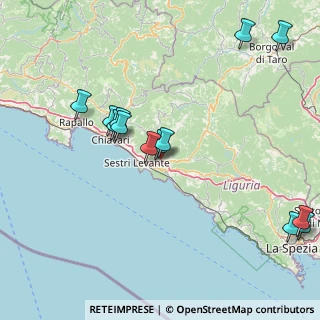 Mappa 16030 Casarza Ligure GE, Italia (18.25154)