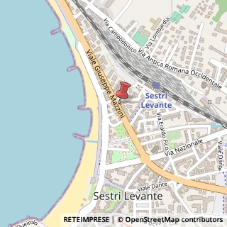 Mappa Viale Mazzini, 108, 16039 Sestri Levante, Genova (Liguria)
